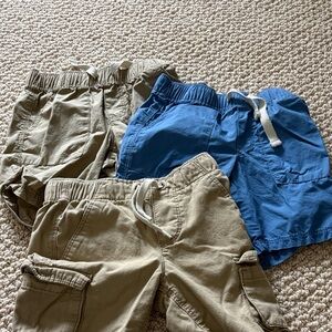 Old Navy Kids Shorts - Blue and Tan 3T